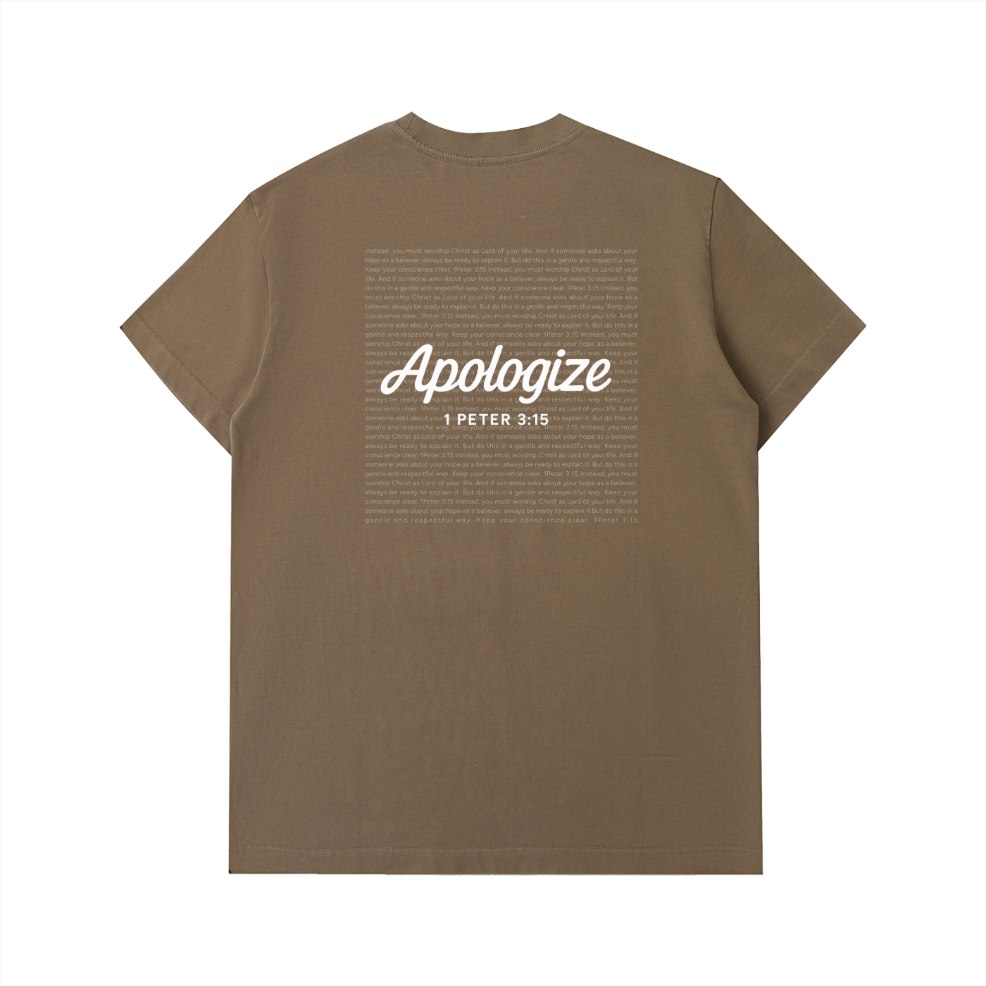 Apologize Scripture Tee