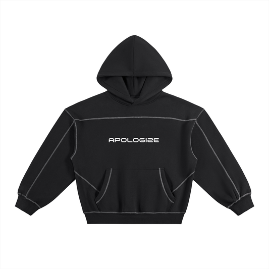 Apologize Barcode Pullover Hoodie