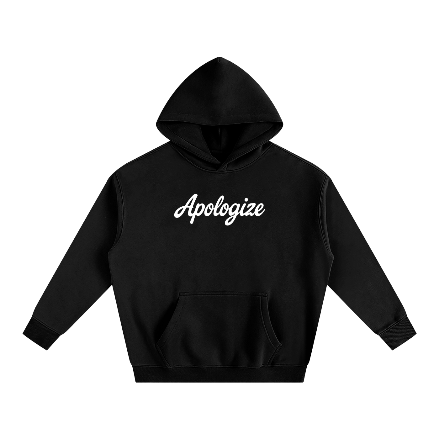 Apologize Oversize Fleeced Hoodie