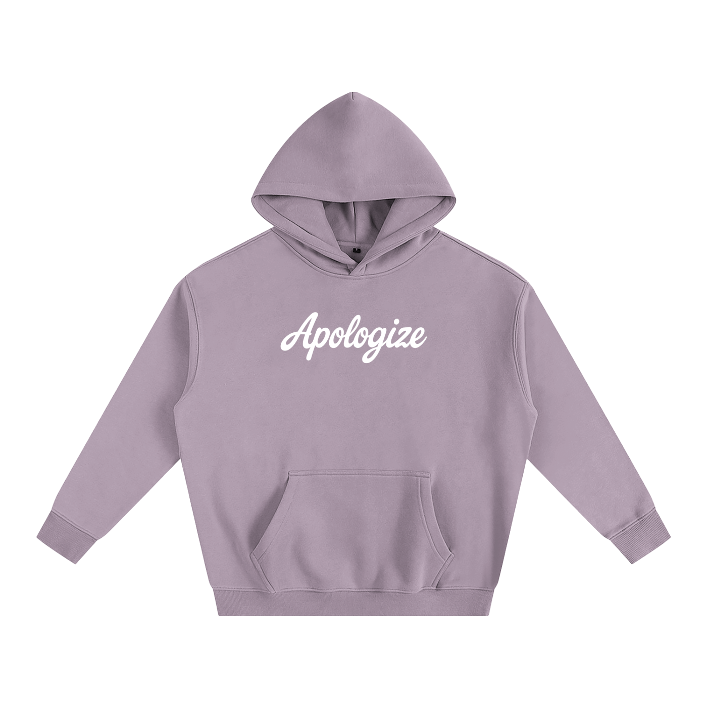 Apologize Oversize Fleeced Hoodie