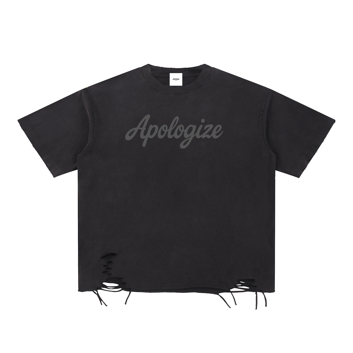 Apologize Midnight Snow Washed Tee
