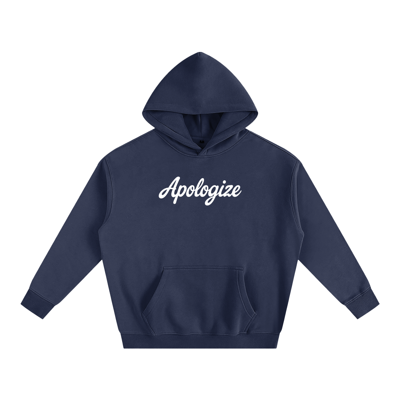 Apologize Oversize Fleeced Hoodie