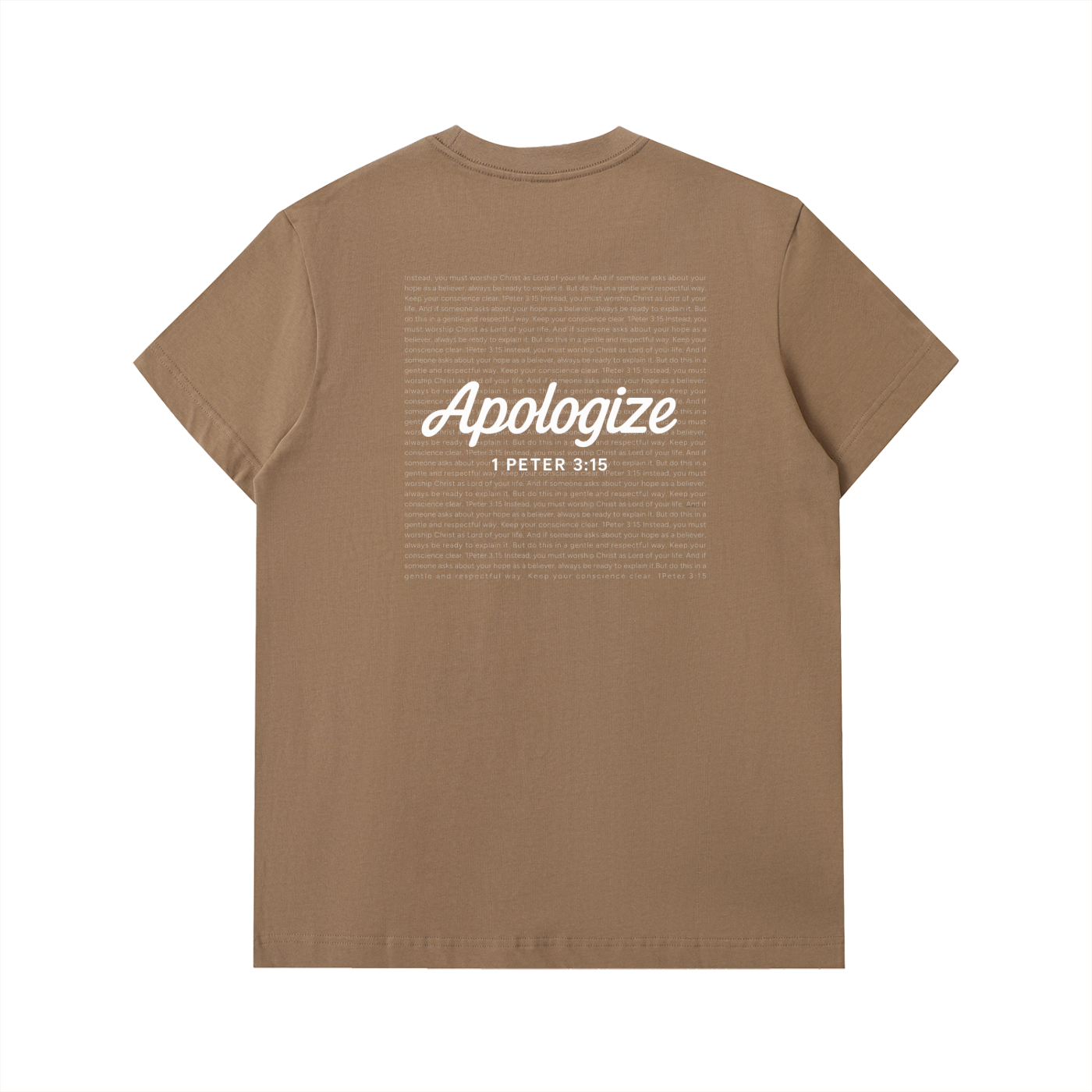 Apologize Scripture Tee
