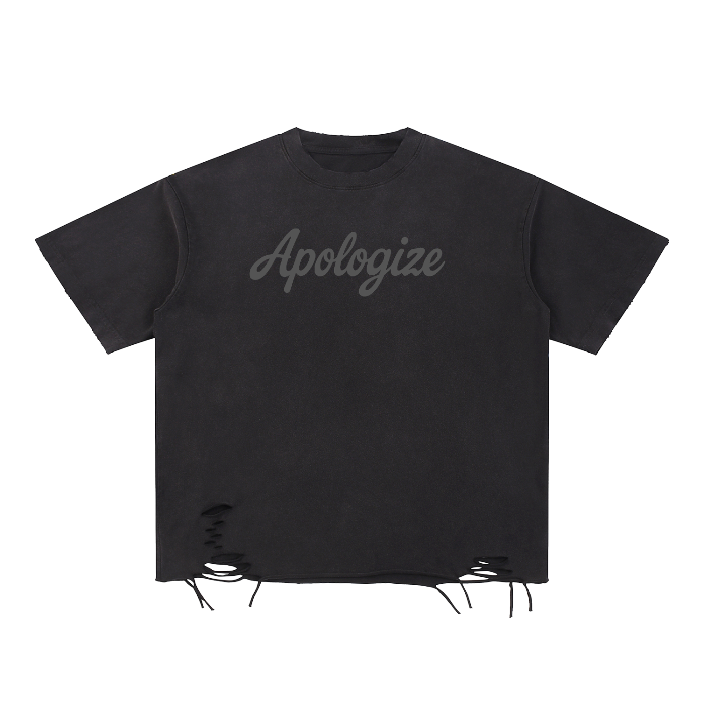 Apologize Midnight Snow Washed Tee