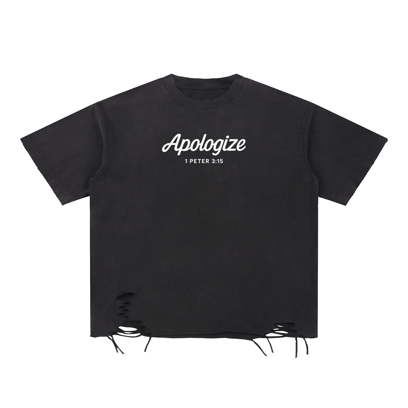 Apologize Snow Washed Tee