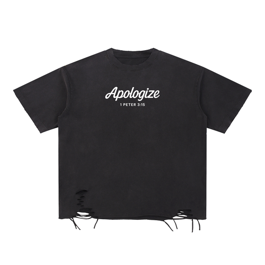 Apologize Snow Washed Tee