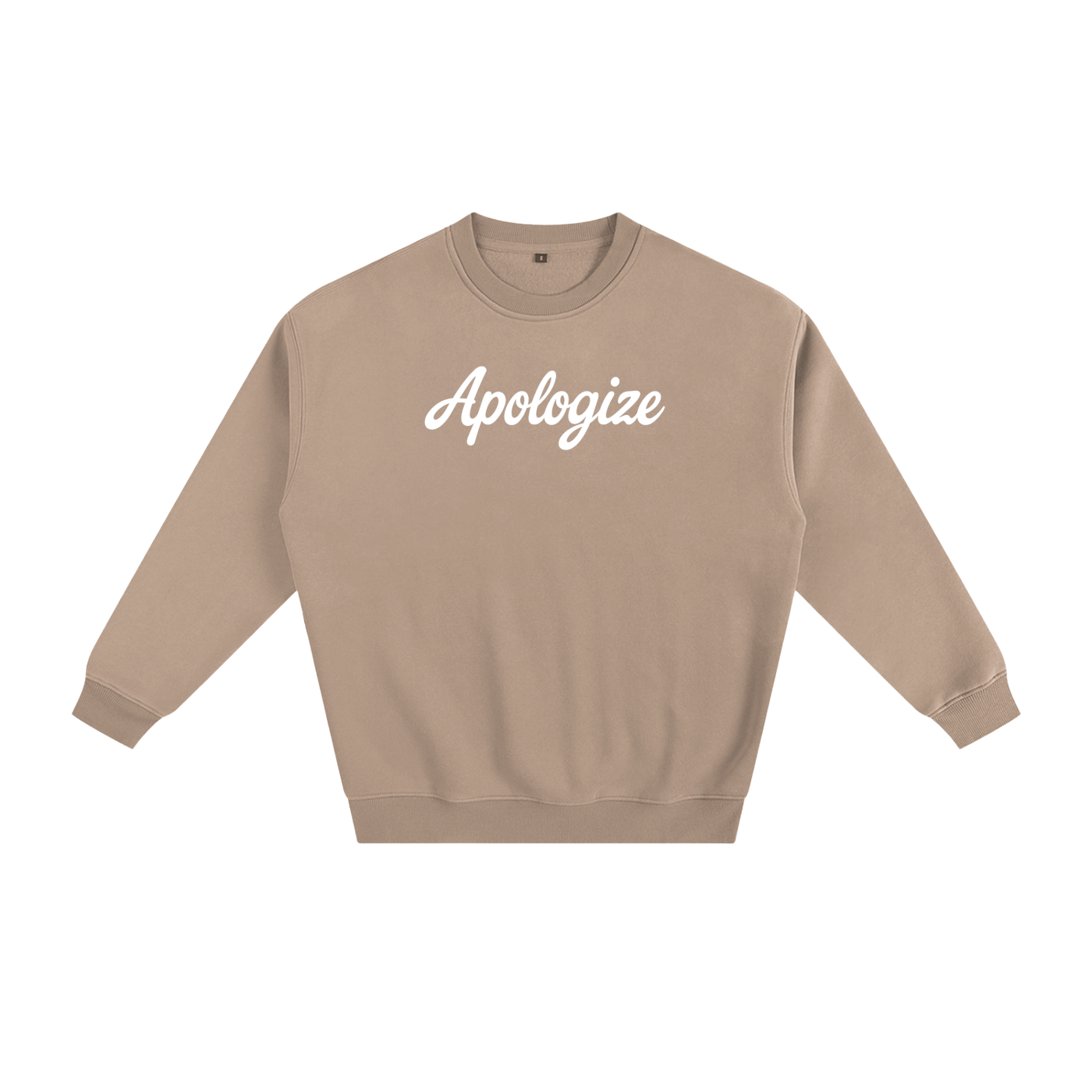 Apologize Fleeced Sweatshirt