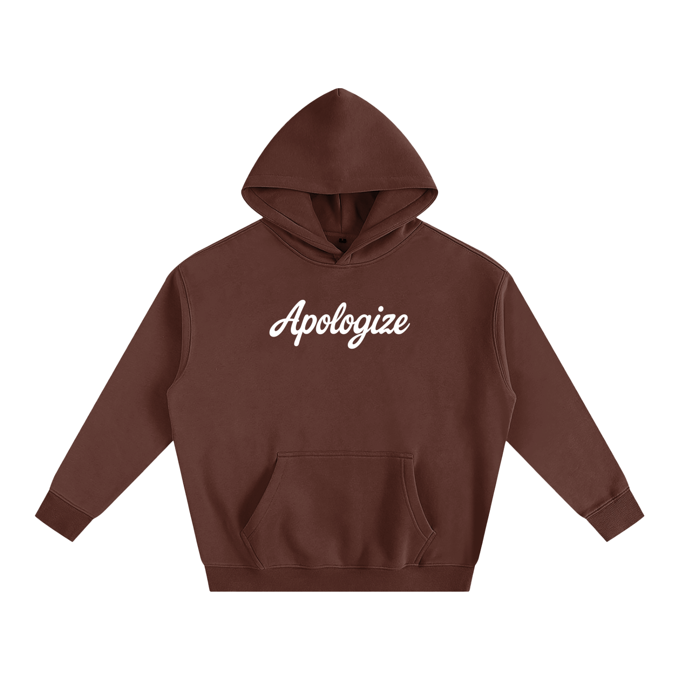 Apologize Oversize Fleeced Hoodie