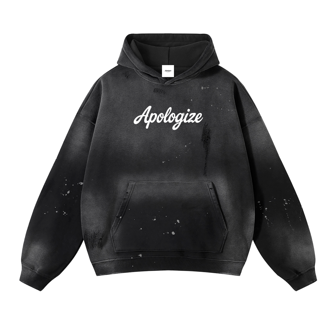 Apologize Washed Testimony Hoodie