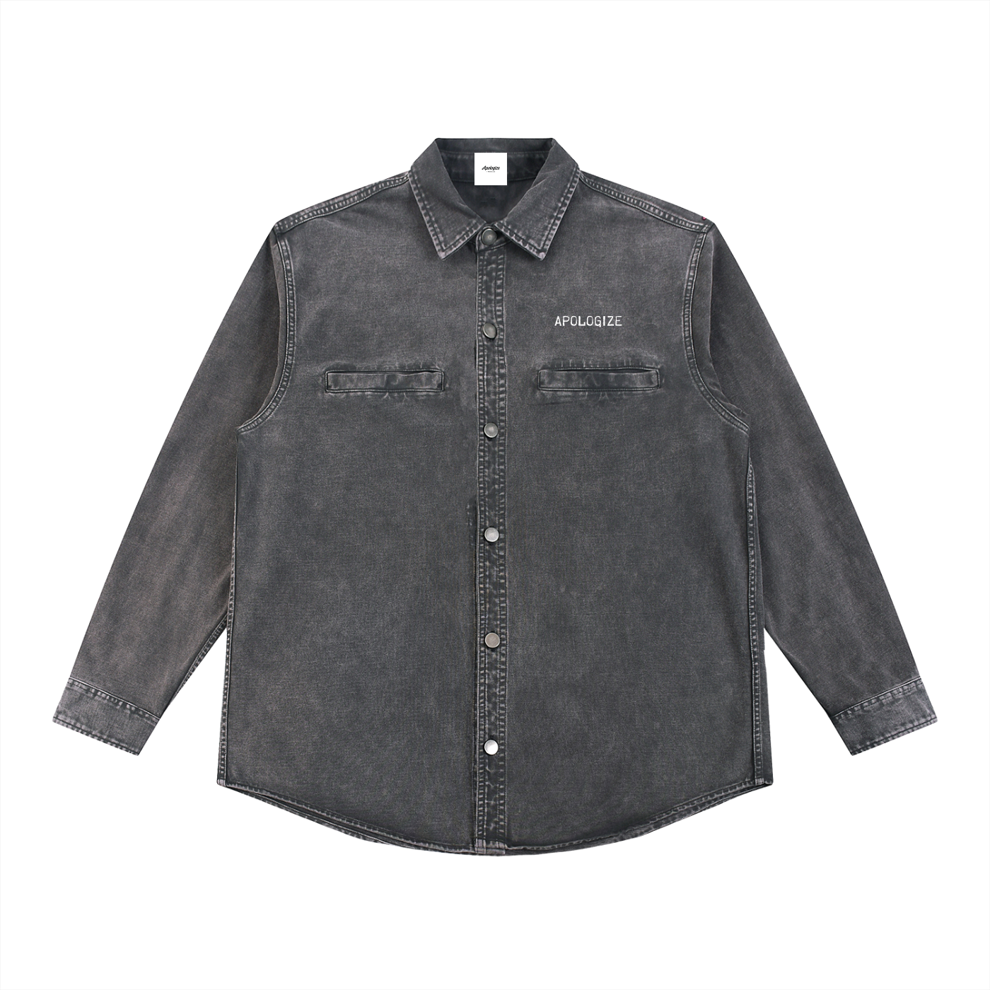 Allow Me To Apologize Denim Shirt