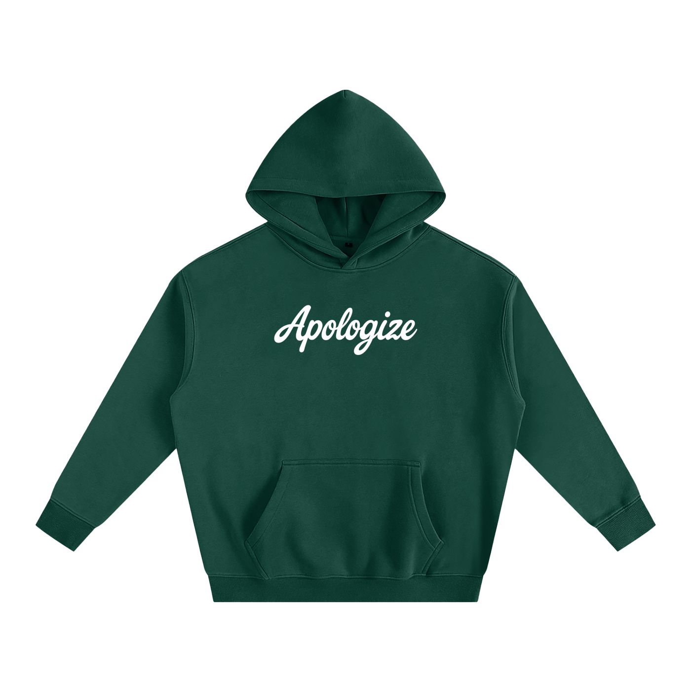 Apologize Oversize Fleeced Hoodie