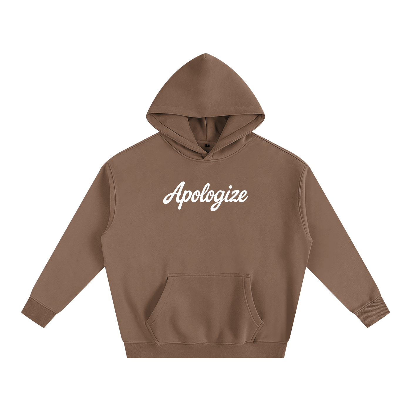 Apologize Oversize Fleeced Hoodie