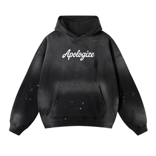 Apologize Washed Testimony Hoodie