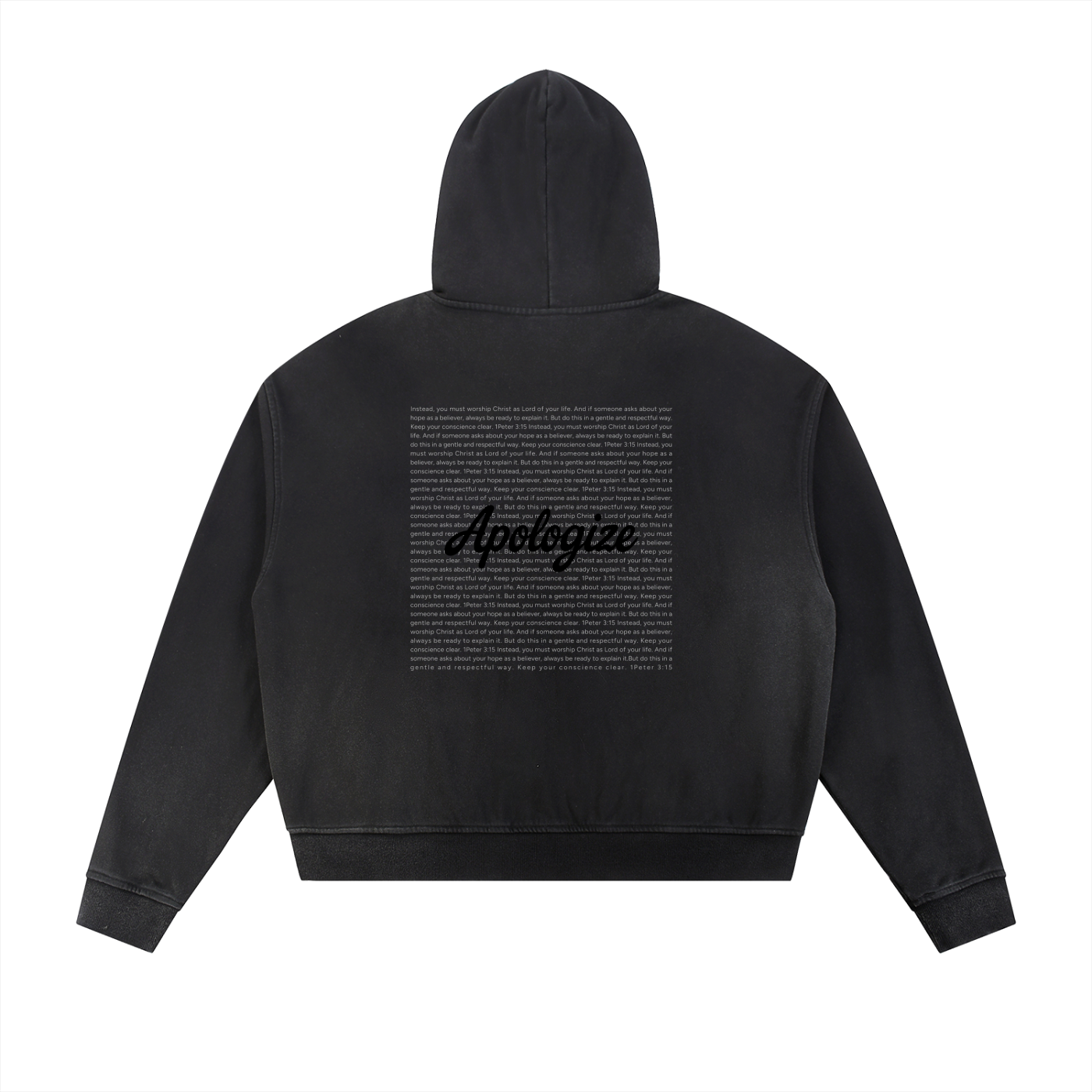 The 3rd Son Cropped Hoodie