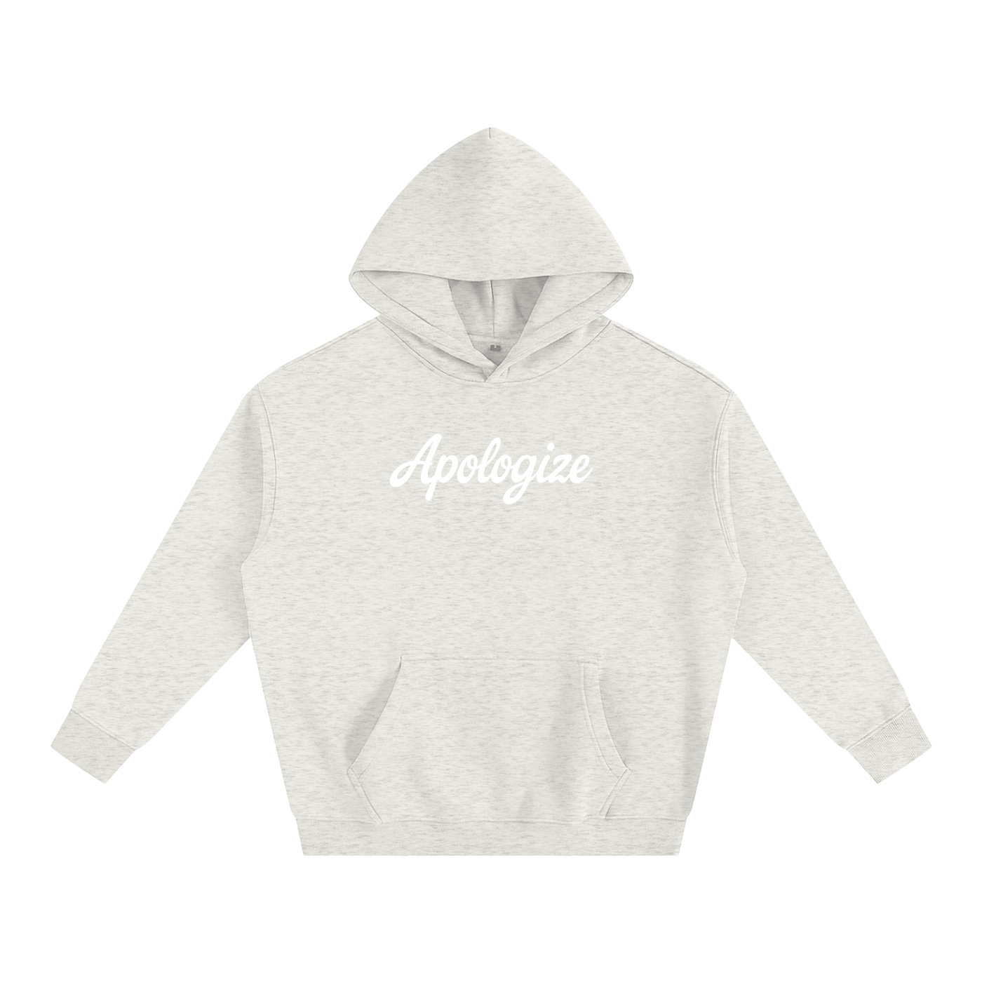Apologize Oversize Fleeced Hoodie