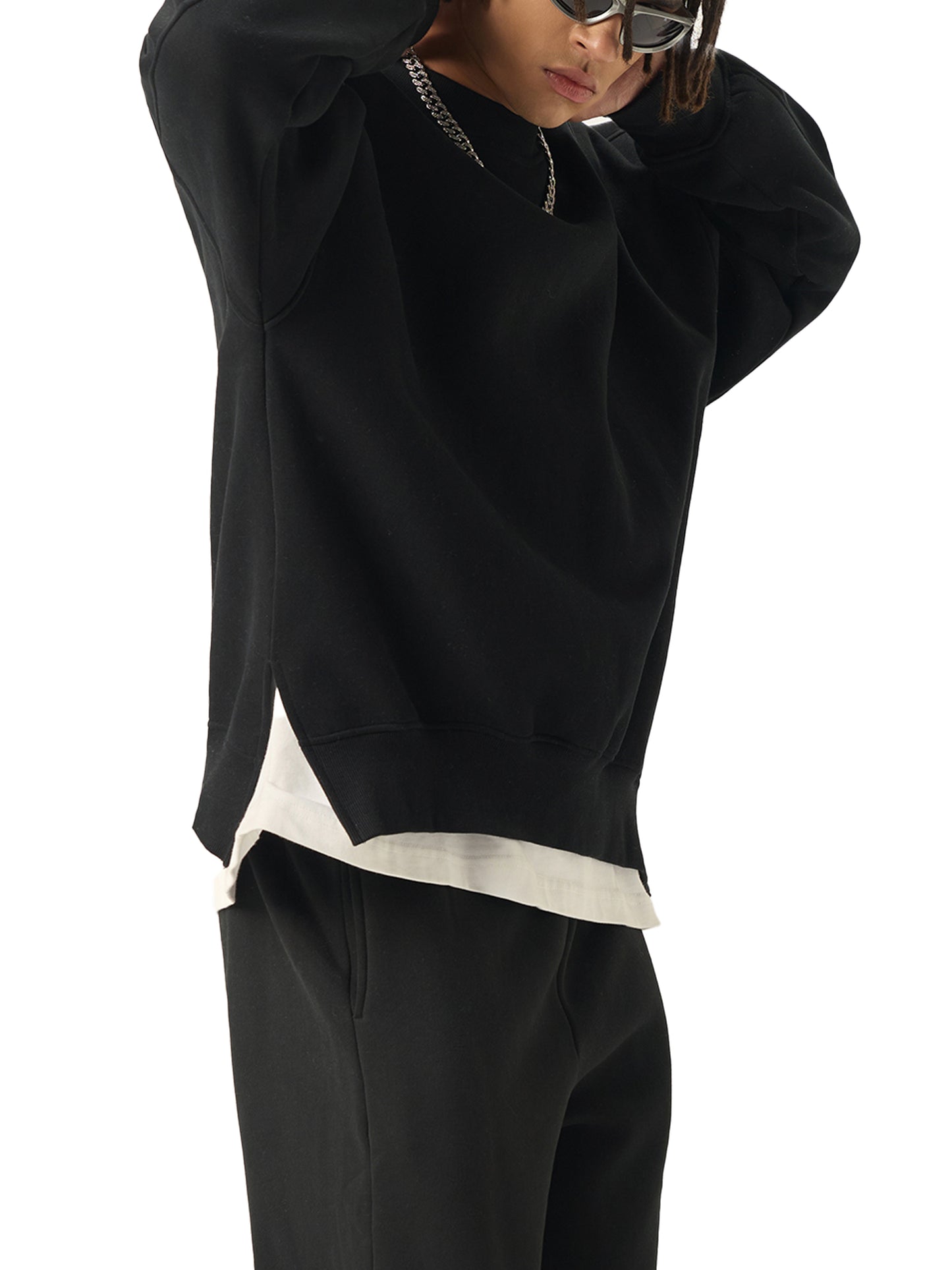 Apologize Slit Sweatshirt