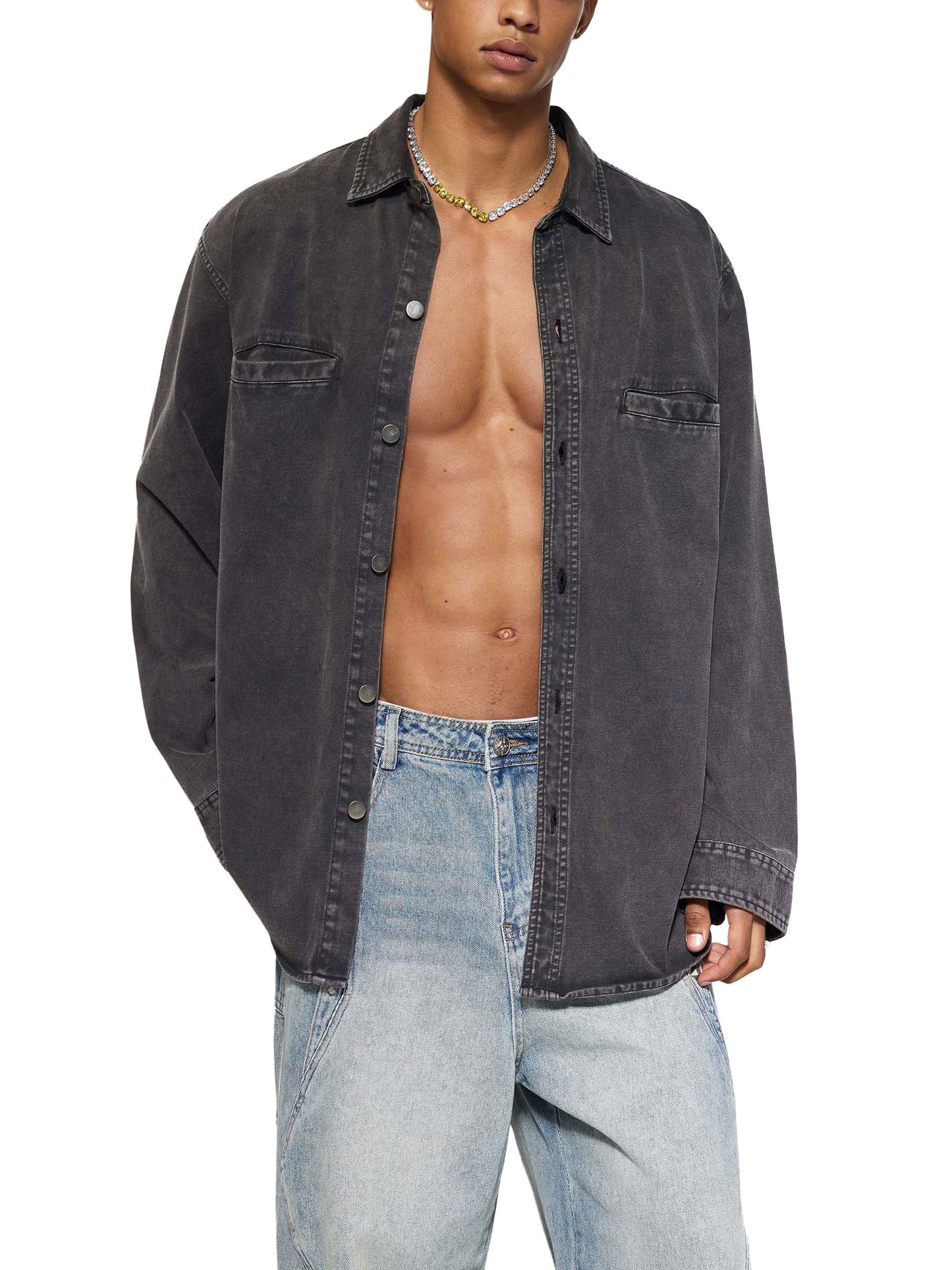 Allow Me To Apologize Denim Shirt